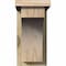 Ekena Millwork Huntington Rough Sawn Corbel w/Backplate, Douglas Fir, 6"W x 12"D x 12"H COR06X12X12HUN01RDF - alternate 2